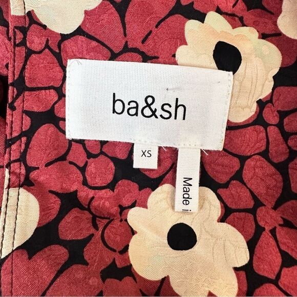 Ba&sh Floral Blouse Sz XS - Picture 7 of 13